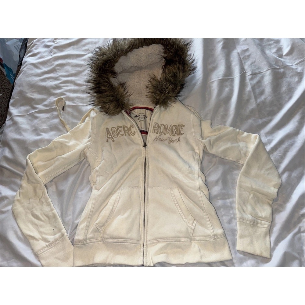 Abercrombie & Fitch Wolfzoo Hoodie for Women Official Small